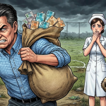 Campo de futebol no bairro Cinturão Verde em Três Corações com problemas de manutenção e falta de estrutura.